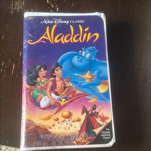 Disney Aladdin VHS Black Diamond 1662